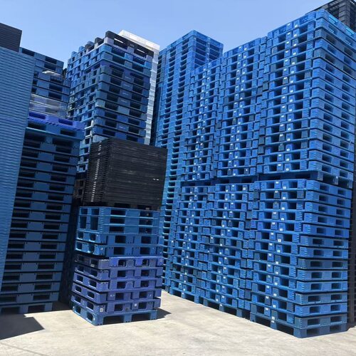 防潮板网格塑料托盘栈板物流地台板平面冷库垫仓板仓库货物防潮垫