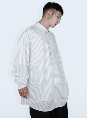 STREAMLET.CHEN:双向活褶宽松衬衫