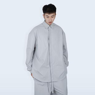 STREAMLET.CHEN 铡刀褶裥衬衫