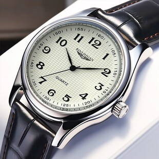 新款正品手表男士石英腕表经典款高档帅气防水指针式男表潮流韩版