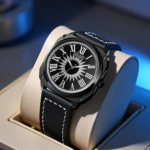 BINLIHUAN宾历幻正品国产手表男款学生防水腕表高档休闲时尚帅气