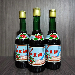 6瓶包邮兴安岭红豆酒牙克石特产430ml甜型果酒12度无保质期