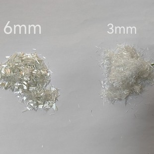 石膏 水泥 树脂 玻璃钢 纤维丝 砂浆 6MM无碱玻璃纤维短切丝