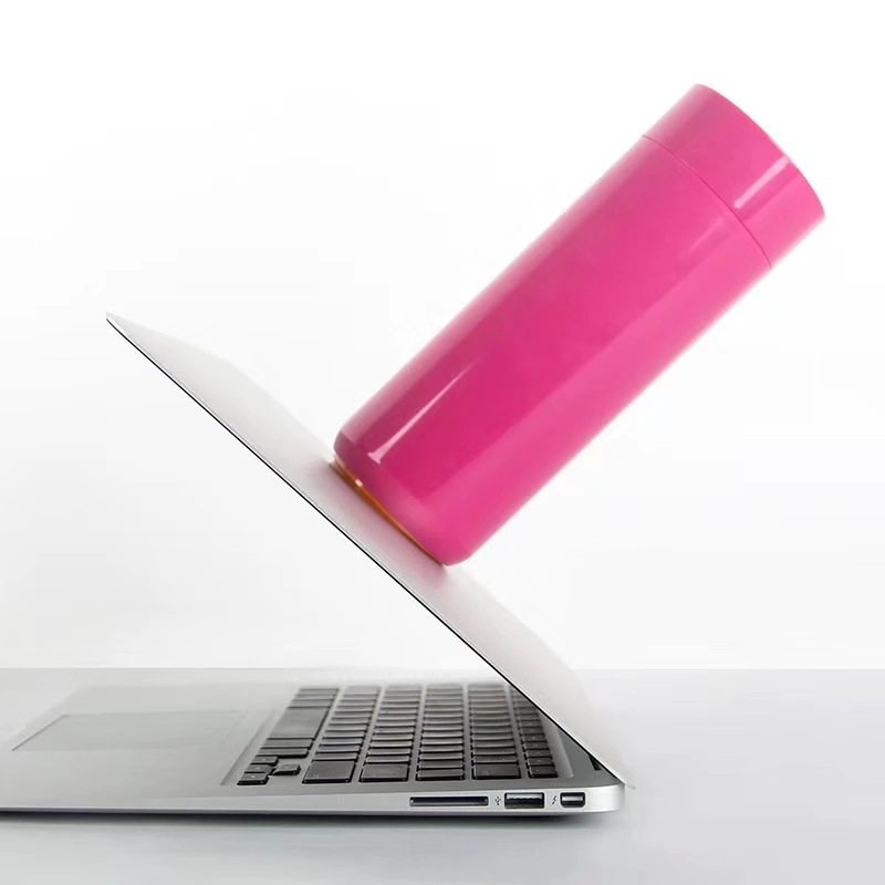 保温杯时尚简约带手提魔力不倒杯男女高颜值创意便携喝水杯子礼品