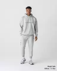 Japanese Cronos Flex Daily Hoodie Functional Style Hooded Sweatshirt Loose Casual Sports Suit