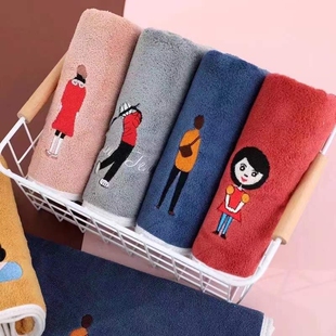 云腾超细纤维1132加厚柔软舒适吸水干发毛巾，同款有1133浴巾