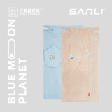 Банное полотенце, хлопковый коралловый бархатный банный халат для домашнего использования, хорошо впитывает воду