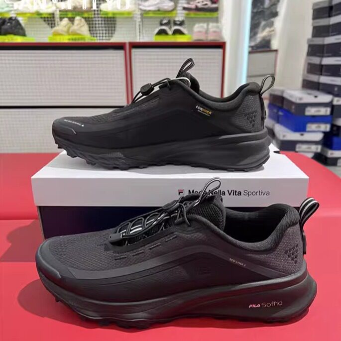 FILA斐乐2026春新款户外登山鞋男鞋防滑越野跑鞋运动鞋A62M612195