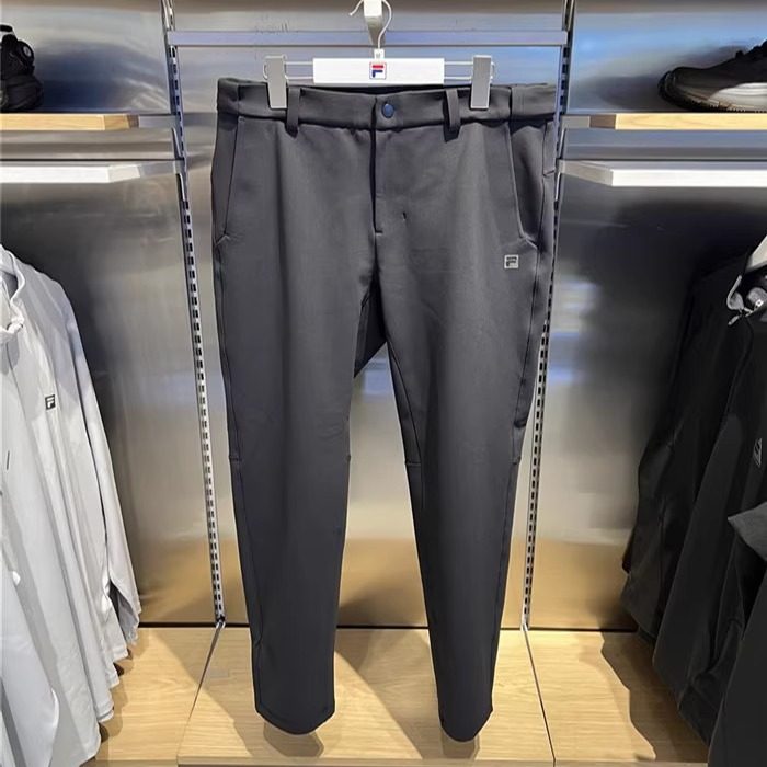 FILA斐乐男士针织长裤2025冬季新款加绒运动基础直筒裤A61M541697,运动服/休闲服装,运动长裤,淘宝优惠券,粉丝福利购,淘宝优惠卷