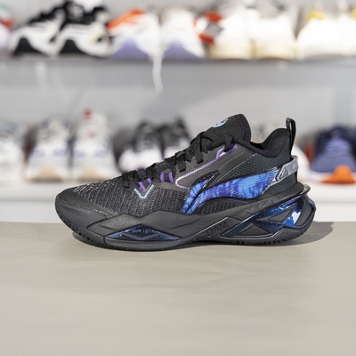 李宁儿童反光回弹低帮篮球鞋