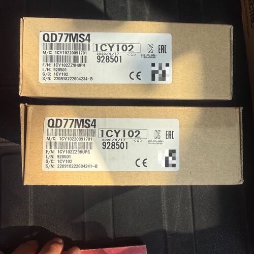 议价-Q系列模块，QD77MS4，实物拍摄，数量2只，生产日期-可维修