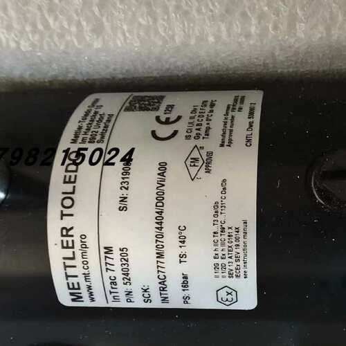 议价-梅特勒套InTrac 777m 52403205 INTRA-可维修