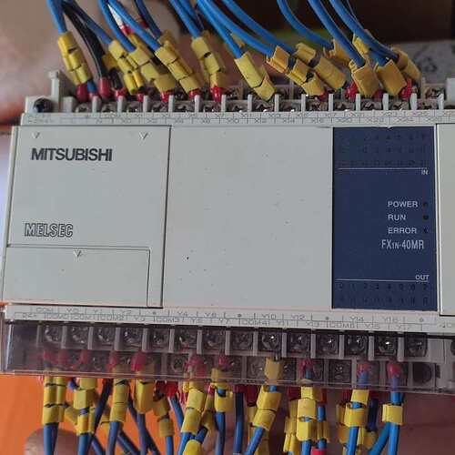 议价-三菱PLC FX1N-40MR-001：拆机件：继电器输出：-可维修