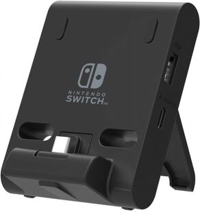 支架 USB集线器 OLED Lite通用充电底座 Switch 桌面模式 HORI原装