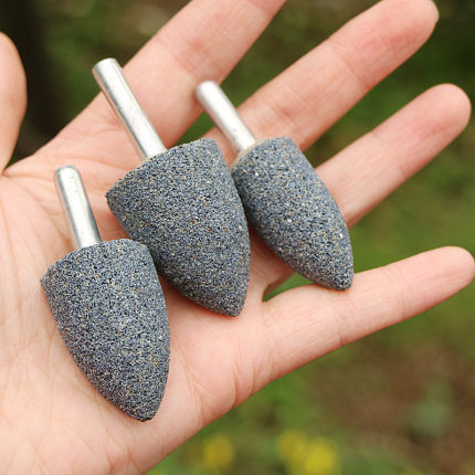 钻头打磨神器电动补胎工具小电磨棕刚玉砂轮砂轮磨头打磨工具配件