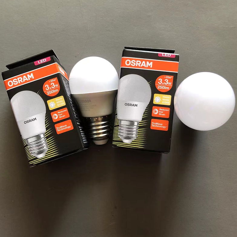 欧司朗LED球泡 E27螺口星亮球型节能灯泡 3.3W 5.5W 8.5W10W13W