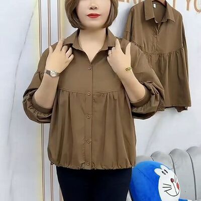 2025年春季新款时尚长袖衬衫