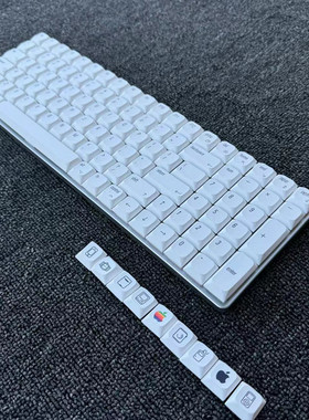 金属蓝牙无线三模机械键盘青红茶矮轴超薄RGB光键线分离100键便携