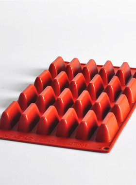 24连迷你小山矽胶慕斯蛋糕模具 法式硅胶模具 烘焙模具