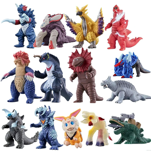 祖古刚怪兽软胶莫谷桥卷领泰莱斯通列维拉盖多斯儿童模型玩具