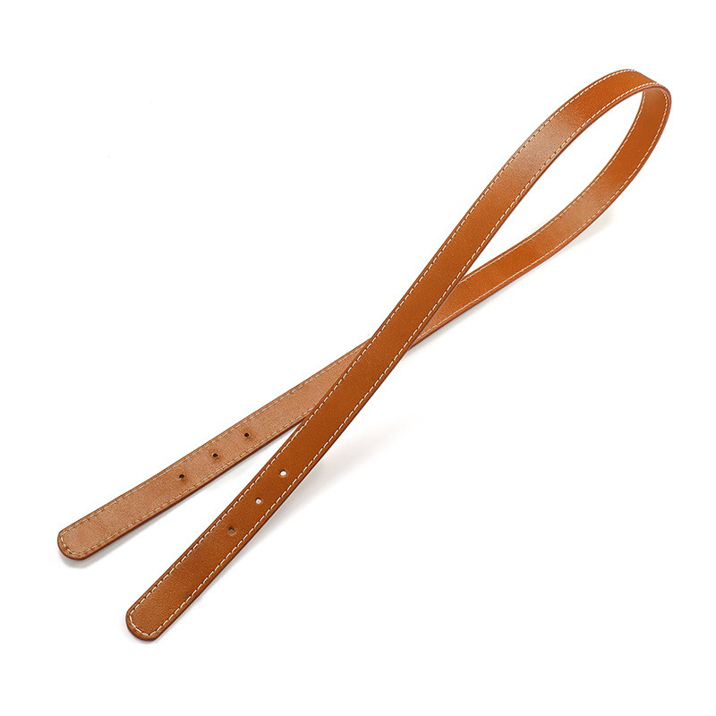 适用赛琳老花凯旋门包水桶腋下单肩替换带子Celine女包肩带棕色