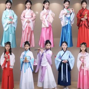 儿童古装三国演义影视剧汉服唐风服装大乔小乔款演出服舞台演东汉