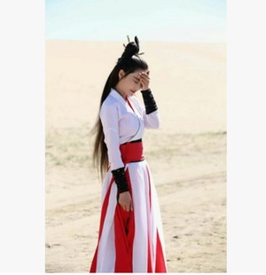 新款写真影楼女侠服影视新边城浪子张馨予同款古装武术舞蹈演出服