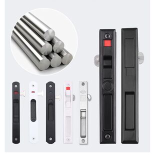 铝合金门窗锁扣阳台玻璃推拉门锁窗户专用安全锁老式移门防盗窗锁