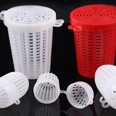 纯熟料饵料杯鱼饵盒虾笼渔网诱饵袋诱饵盒诱饵球饵料盒海捕钓饵杯