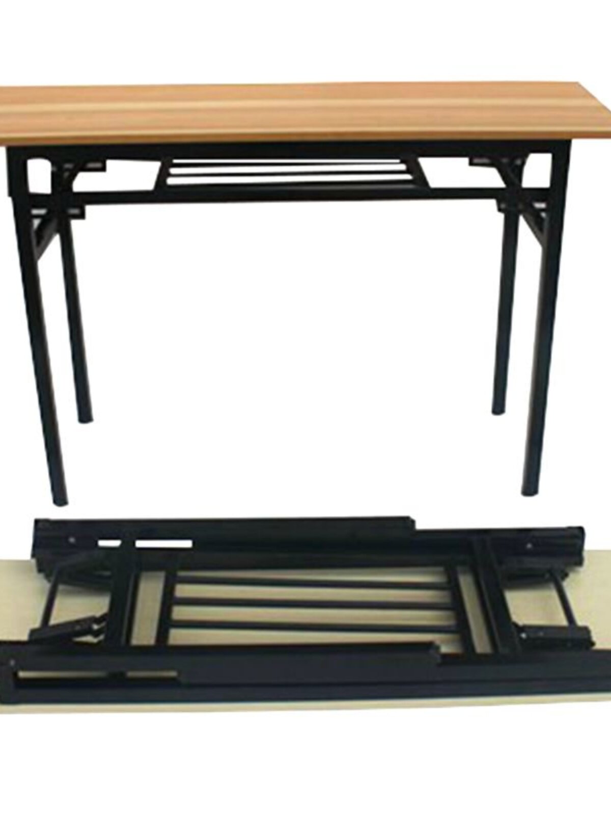 折叠长条桌长方形培训会议桌子会展桌学习便捷书桌折叠桌餐桌包邮