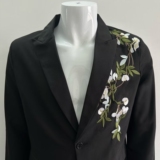 春季立体刺绣轻奢西服外套高级感痞帅歌手演出西装时尚NB317P65，男装西服套装，电商D256-2(原A064-2)