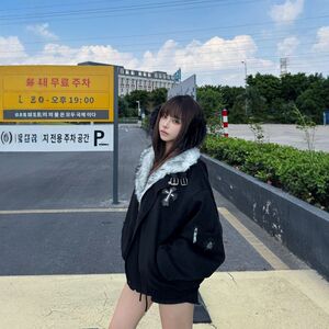 美式复古毛领十字架座山雕棉服外套加厚夹克冬季棉衣NB313 P110图片