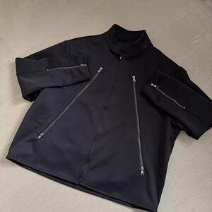 痞帅外套男ins高街潮牌港风日系原宿风韩版潮流宽松夹克 j65 P85图片
