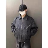 痞帅外套男ins高街潮牌港风日系原宿风韩版潮流宽松夹克J35P95，男装夹克，电商D256-2(原A064-2)