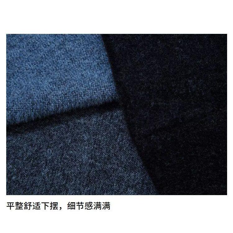 圆领毛衣针织衫男潮牌帅气秋冬季打底衫男士气质修身上衣NB218P55,男装T恤,电商D256-2(原A064-2)
