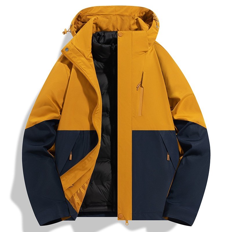 户外防风防水冲锋衣情侣款外套