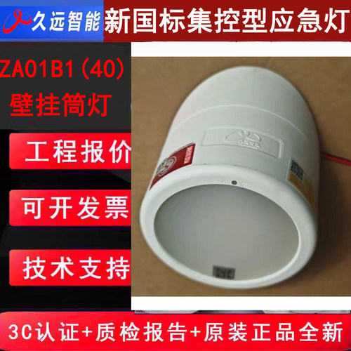 久远智能新国标集中控制型筒灯 JF-ZM-ACJ-5W-ZA01B1(40)壁挂灯新
