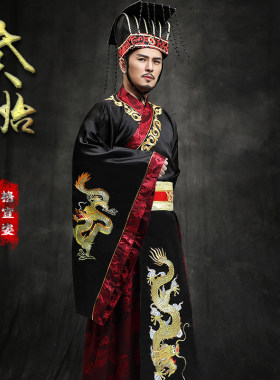 秦始皇汉唐帝王朝服舞台古装