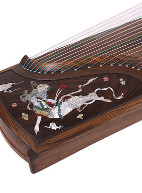 上海鼎韵905-BD天女散花黑檀木考级演奏古筝琴