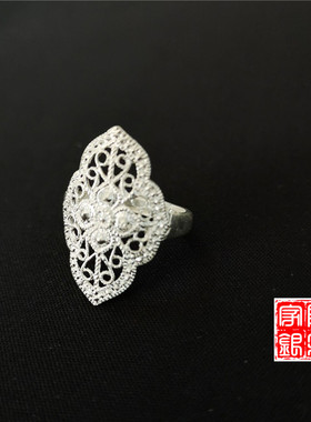 首饰戒指环传统纯手工民族特色