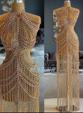 重工金属合金身体链平压链身体链