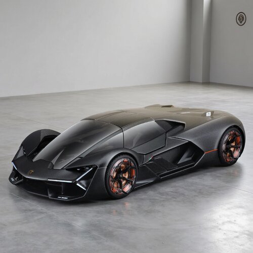 124兰博雷文顿仿真合金车模