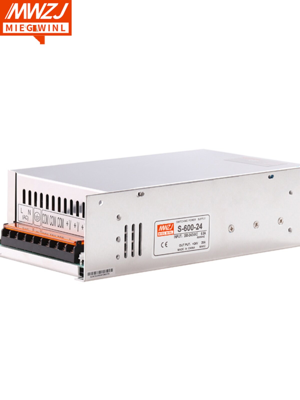 500W24V20A DC 조정 스위칭 전원 공급 장치 36V48V720W800W 고전력 S-600W-12V50A