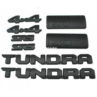 适用于丰田TUNDRA覆盖车标坦途皮卡4X4 V8 limited越野改装车标贴