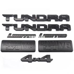 适用于丰田TUNDRA覆盖车标 坦途皮卡贴标 ABS覆盖式英文车标