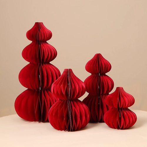 元旦新年装饰葫芦蜂窝球灯笼摆件