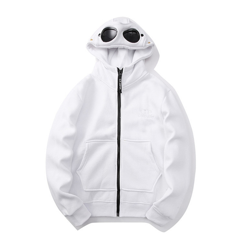 thumbnail for Men Round Lens Cp Sweatshirt Pullover Pure Cotton Hooded Hooded
