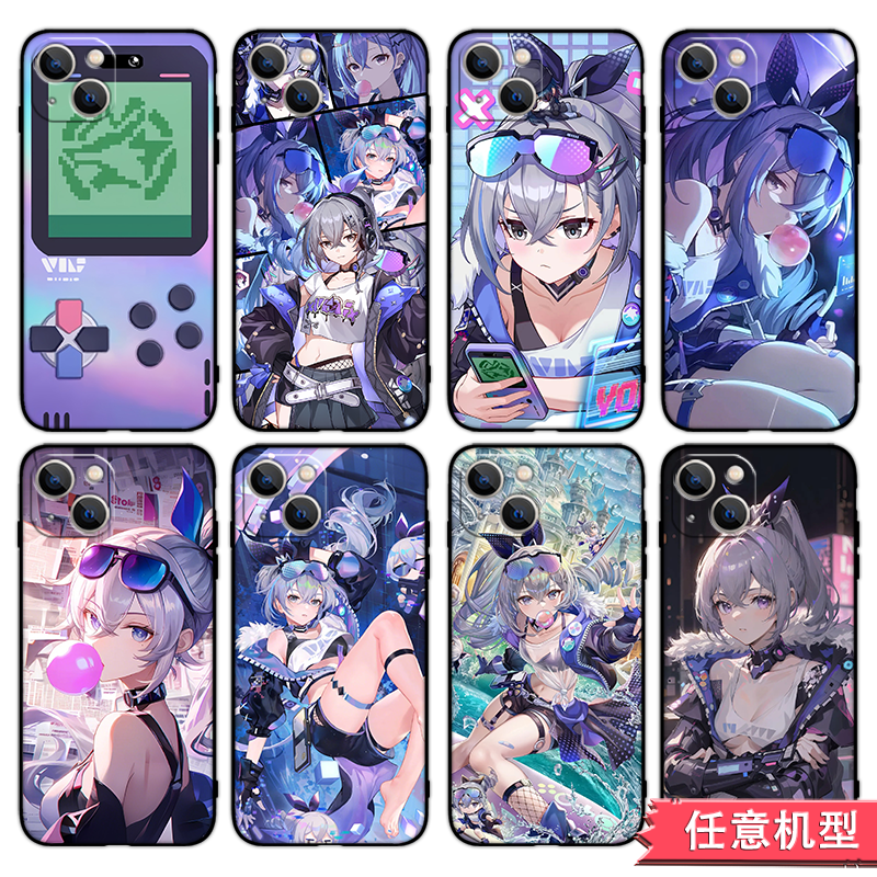 崩坏星穹铁道银狼手机壳动漫二次元适用苹果15/14华为P70荣耀magic7小米13红米note三星OPPOreno魅族vivoIQOO