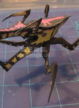 卫兵虫 3D纸模型diy  阿拉奇虫族甲虫星河战队虫子需自己做32129