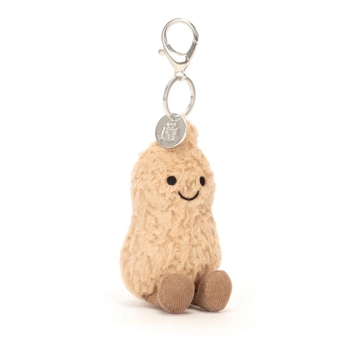 英国Jellycat趣味花生包包挂饰可爱公仔毛绒玩具钥匙扣玩偶礼物